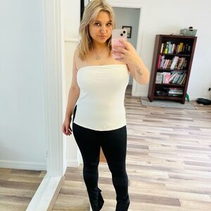 White tube top